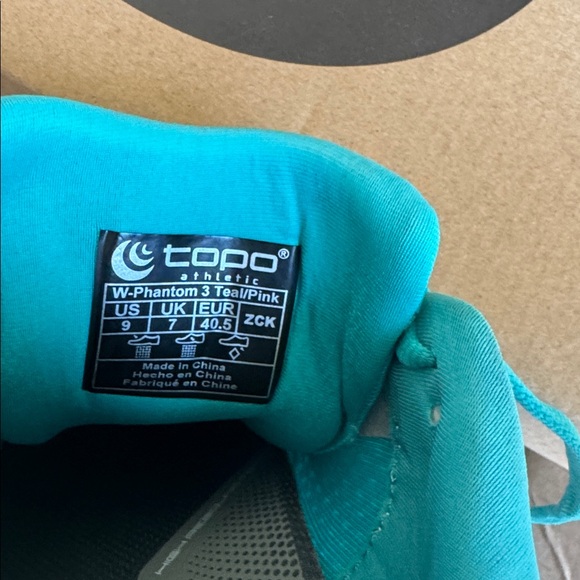 Topo Phantom 3 Women’s size 9 Teal/Pink - Picture 8 of 8